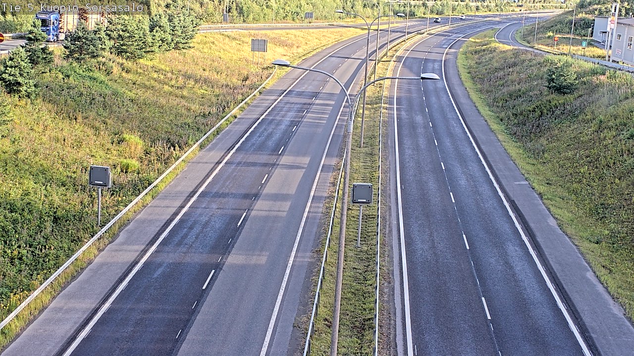 Kelikamerat Kuva Tie 5 Kuopio, Sorsasalo, Kuopio, Pohjois-Savo