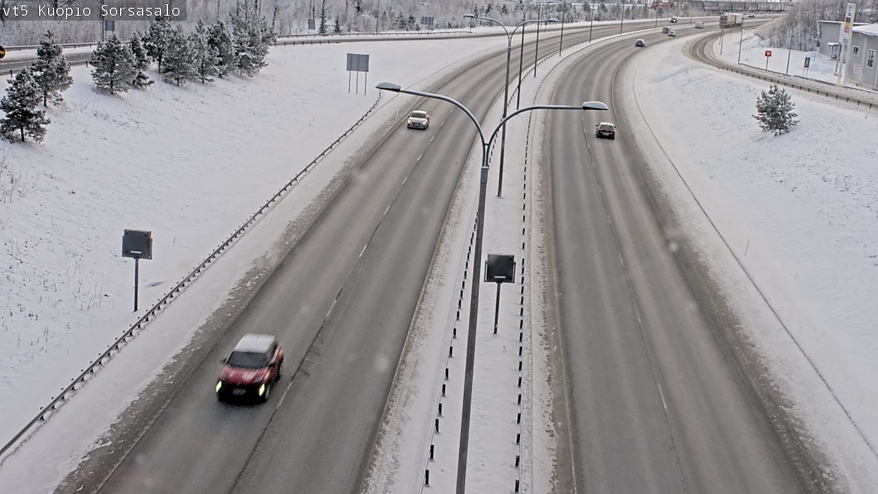 Kelikamerat Kuva Tie 5 Kuopio, Sorsasalo, Kuopio, Pohjois-Savo