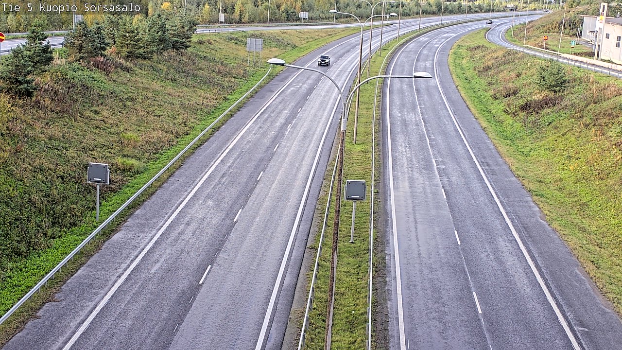Kelikamerat Kuva Tie 5 Kuopio, Sorsasalo, Kuopio, Pohjois-Savo