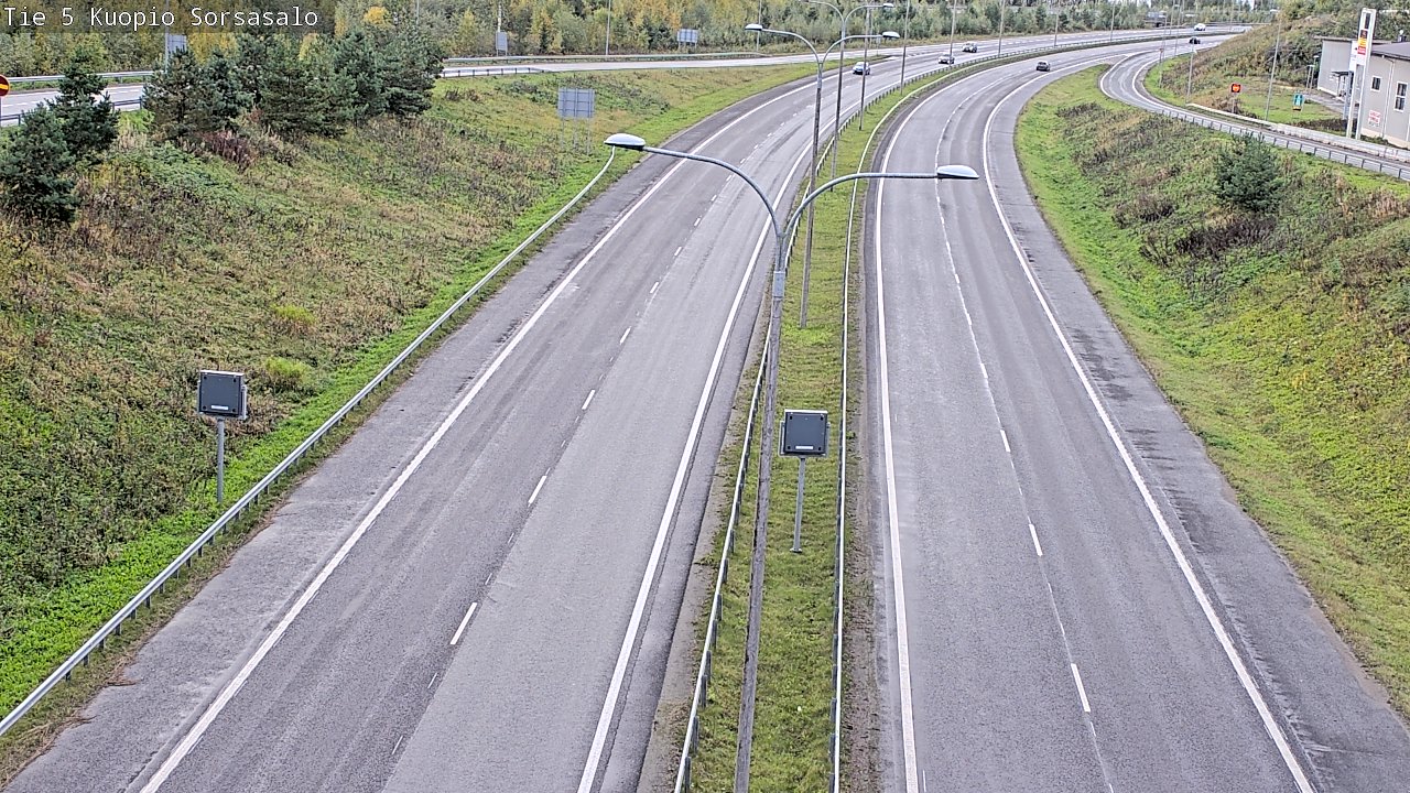 Kelikamerat Kuva Tie 5 Kuopio, Sorsasalo, Kuopio, Pohjois-Savo