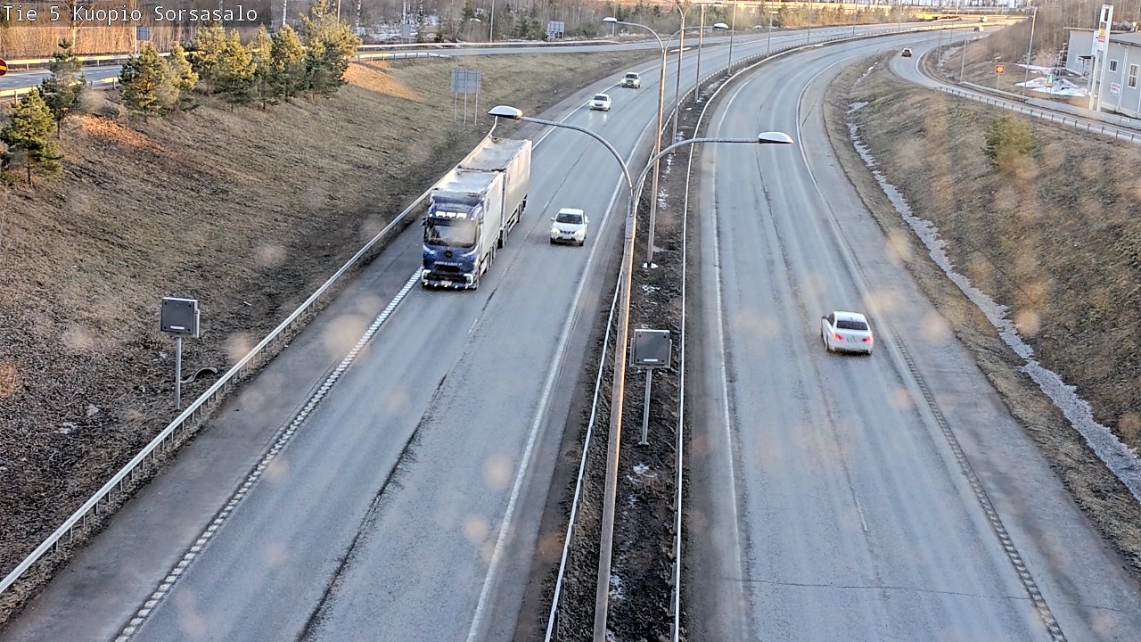 Kelikamerat Kuva Tie 5 Kuopio, Sorsasalo, Kuopio, Pohjois-Savo