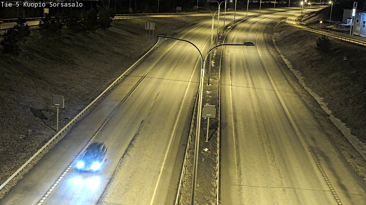 Kelikamerat Kuva Tie 5 Kuopio, Sorsasalo, Kuopio, Pohjois-Savo
