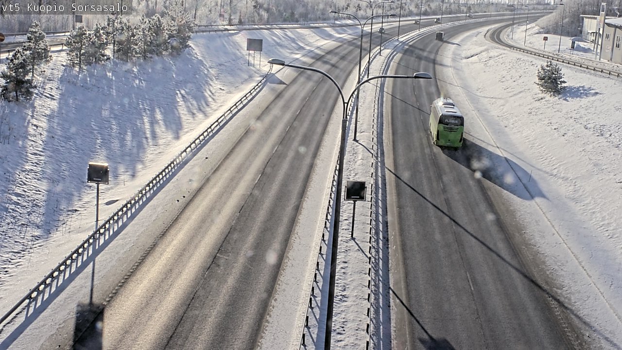 Kelikamerat Kuva Tie 5 Kuopio, Sorsasalo, Kuopio, Pohjois-Savo