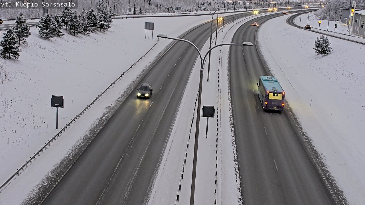 Kelikamerat Kuva Tie 5 Kuopio, Sorsasalo, Kuopio, Pohjois-Savo
