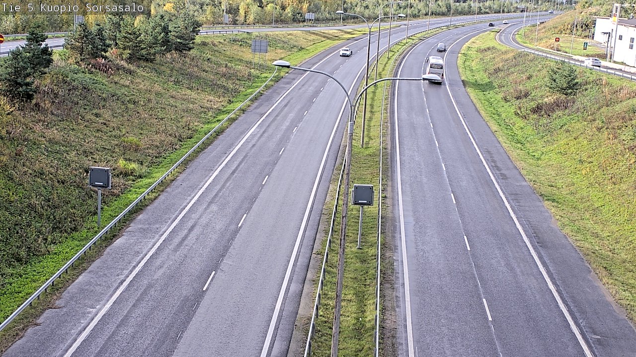 Kelikamerat Kuva Tie 5 Kuopio, Sorsasalo, Kuopio, Pohjois-Savo