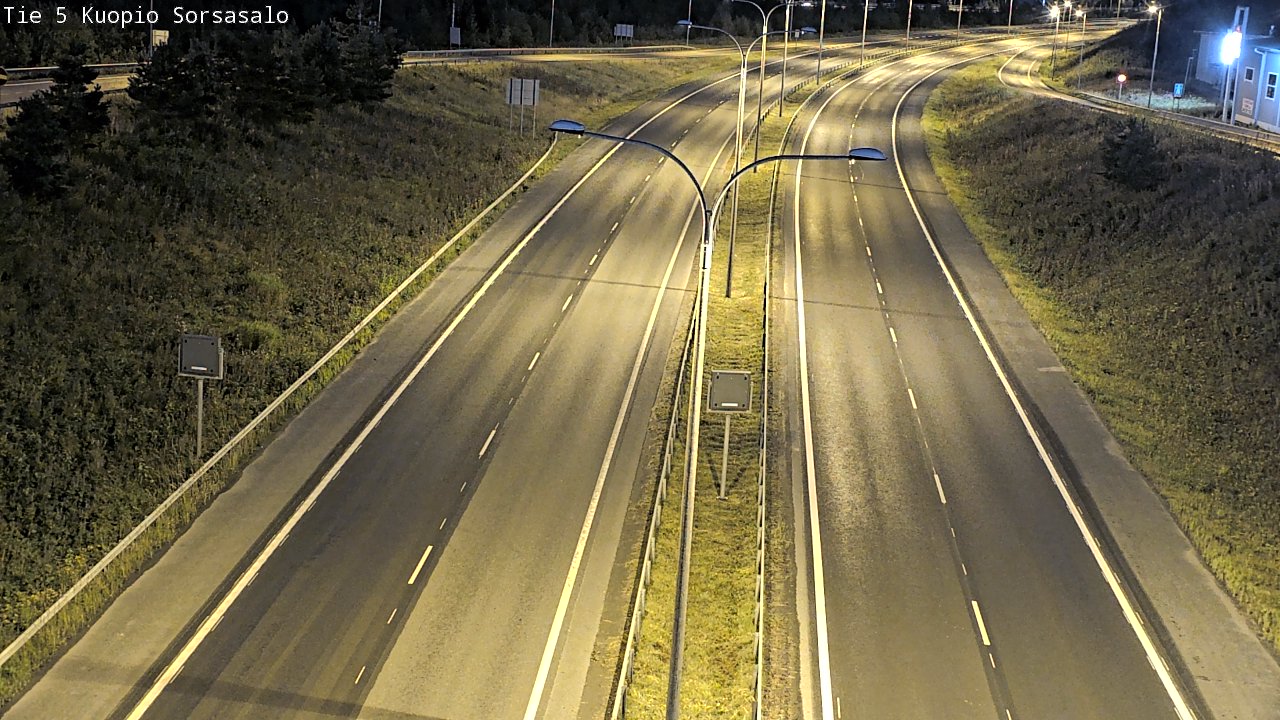 Kelikamerat Kuva Tie 5 Kuopio, Sorsasalo, Kuopio, Pohjois-Savo