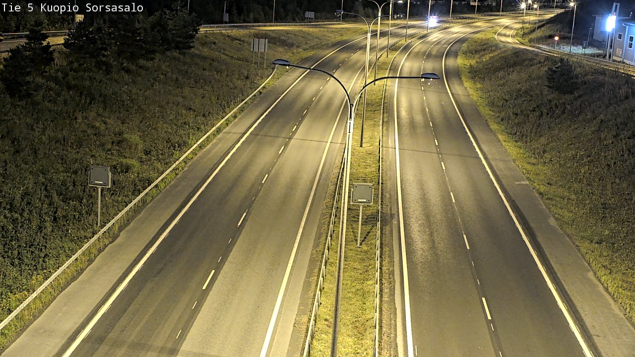 Kelikamerat Kuva Tie 5 Kuopio, Sorsasalo, Kuopio, Pohjois-Savo