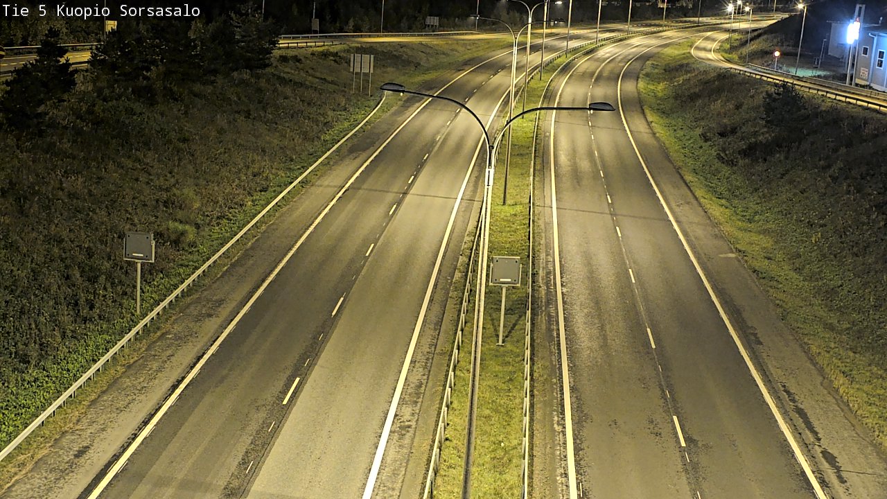 Kelikamerat Kuva Tie 5 Kuopio, Sorsasalo, Kuopio, Pohjois-Savo