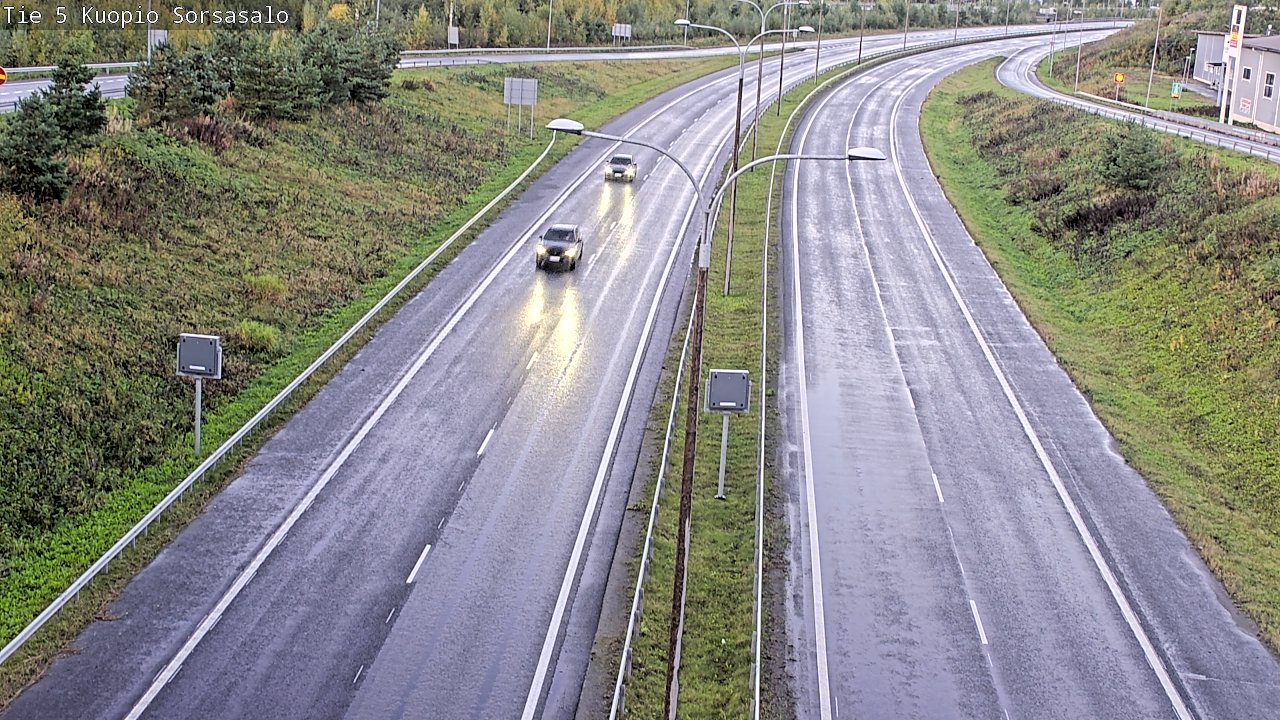 Kelikamerat Kuva Tie 5 Kuopio, Sorsasalo, Kuopio, Pohjois-Savo