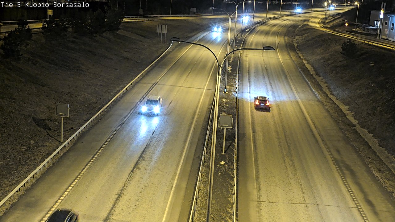 Kelikamerat Kuva Tie 5 Kuopio, Sorsasalo, Kuopio, Pohjois-Savo