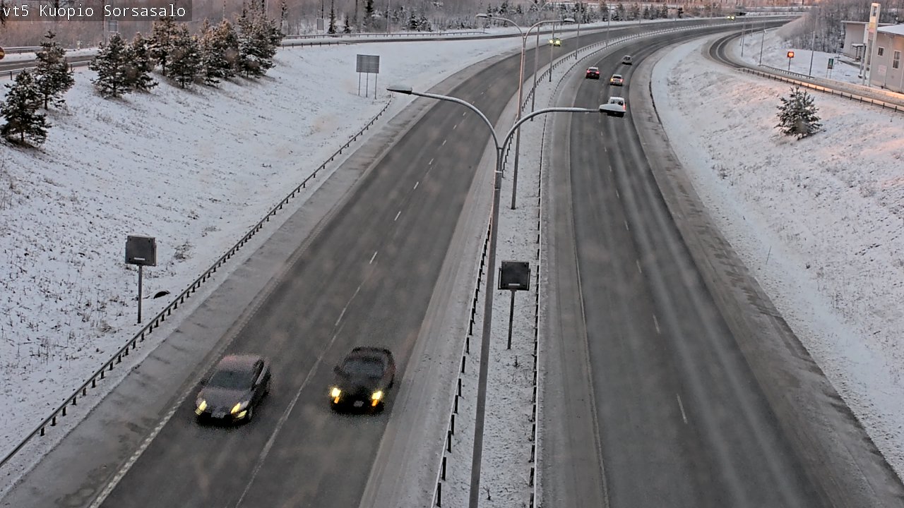 Kelikamerat Kuva Tie 5 Kuopio, Sorsasalo, Kuopio, Pohjois-Savo