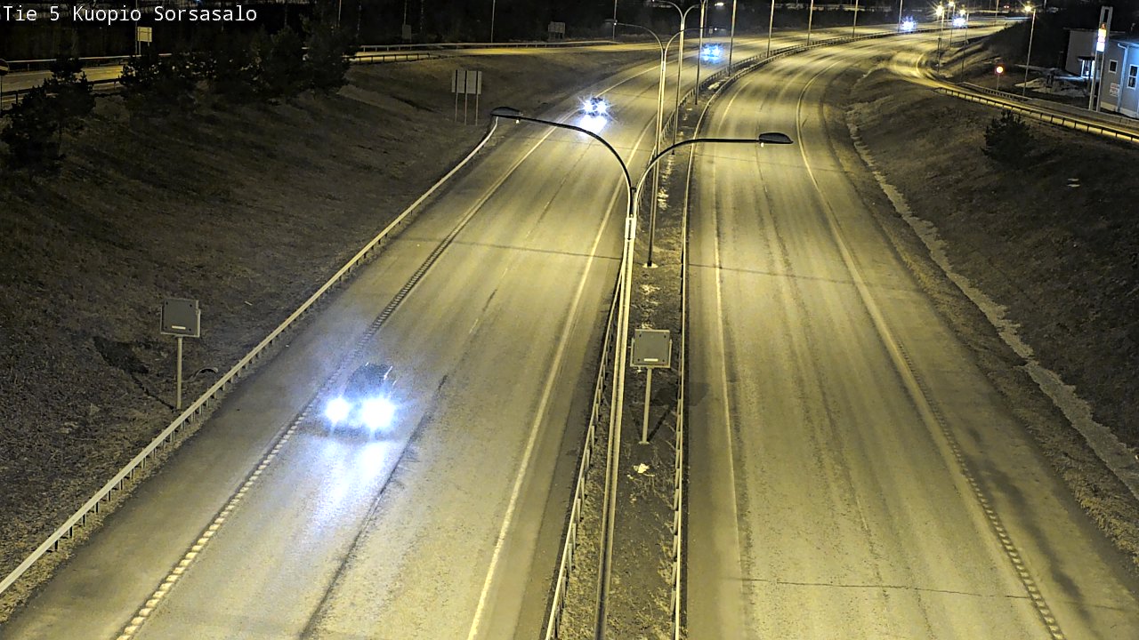 Kelikamerat Kuva Tie 5 Kuopio, Sorsasalo, Kuopio, Pohjois-Savo