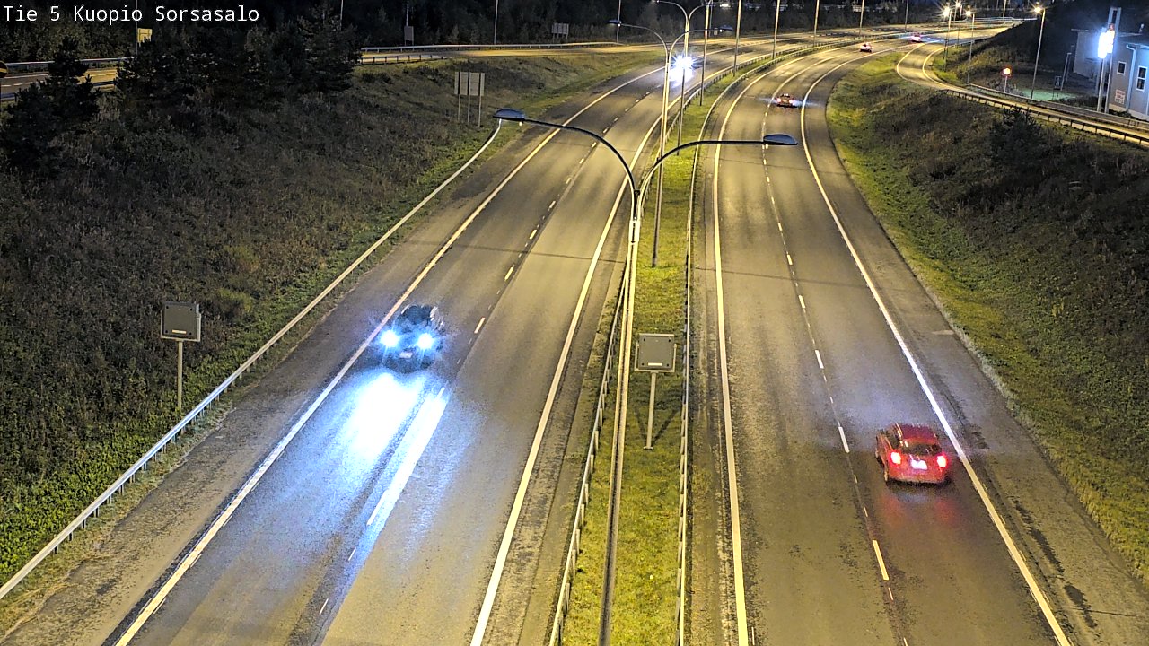 Kelikamerat Kuva Tie 5 Kuopio, Sorsasalo, Kuopio, Pohjois-Savo
