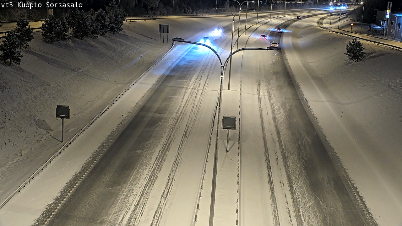 Kelikamerat Kuva Tie 5 Kuopio, Sorsasalo, Kuopio, Pohjois-Savo