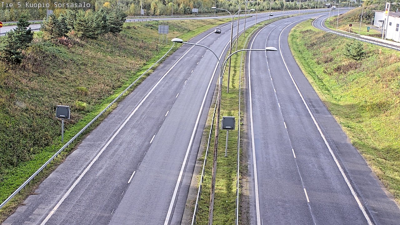 Kelikamerat Kuva Tie 5 Kuopio, Sorsasalo, Kuopio, Pohjois-Savo