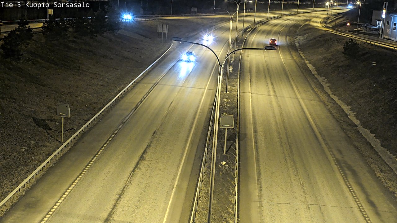 Kelikamerat Kuva Tie 5 Kuopio, Sorsasalo, Kuopio, Pohjois-Savo