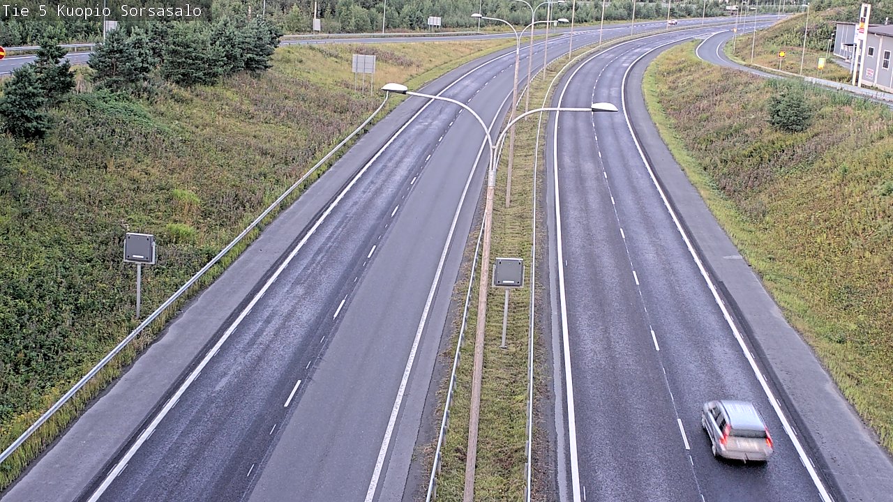 Kelikamerat Kuva Tie 5 Kuopio, Sorsasalo, Kuopio, Pohjois-Savo