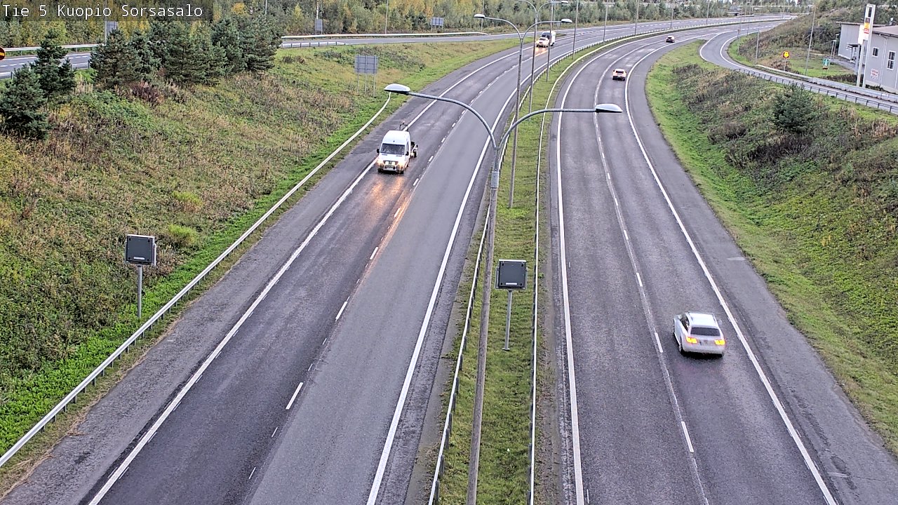 Kelikamerat Kuva Tie 5 Kuopio, Sorsasalo, Kuopio, Pohjois-Savo