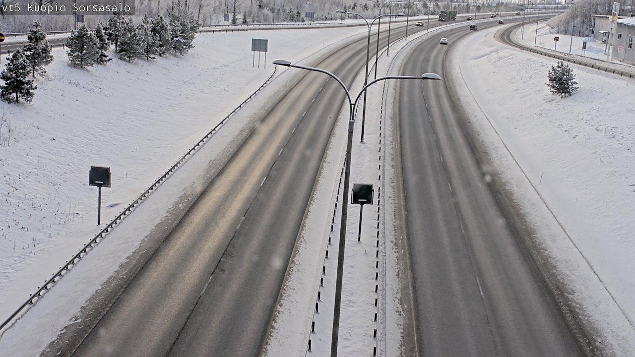 Kelikamerat Kuva Tie 5 Kuopio, Sorsasalo, Kuopio, Pohjois-Savo