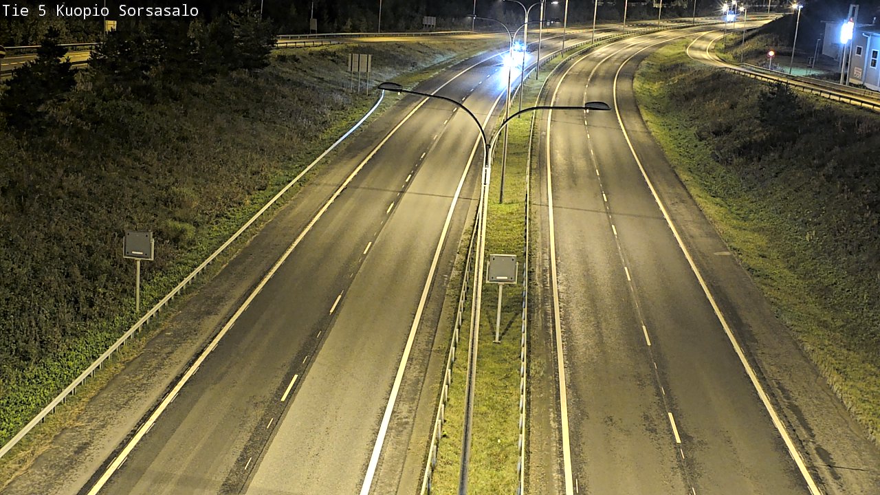 Kelikamerat Kuva Tie 5 Kuopio, Sorsasalo, Kuopio, Pohjois-Savo