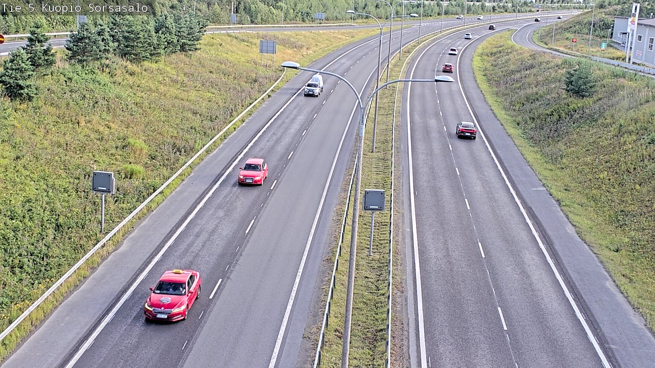 Kelikamerat Kuva Tie 5 Kuopio, Sorsasalo, Kuopio, Pohjois-Savo