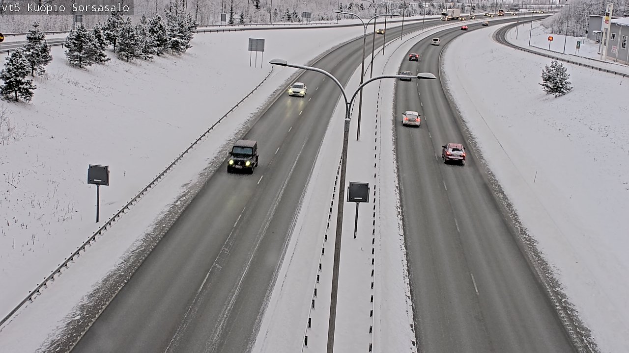 Kelikamerat Kuva Tie 5 Kuopio, Sorsasalo, Kuopio, Pohjois-Savo