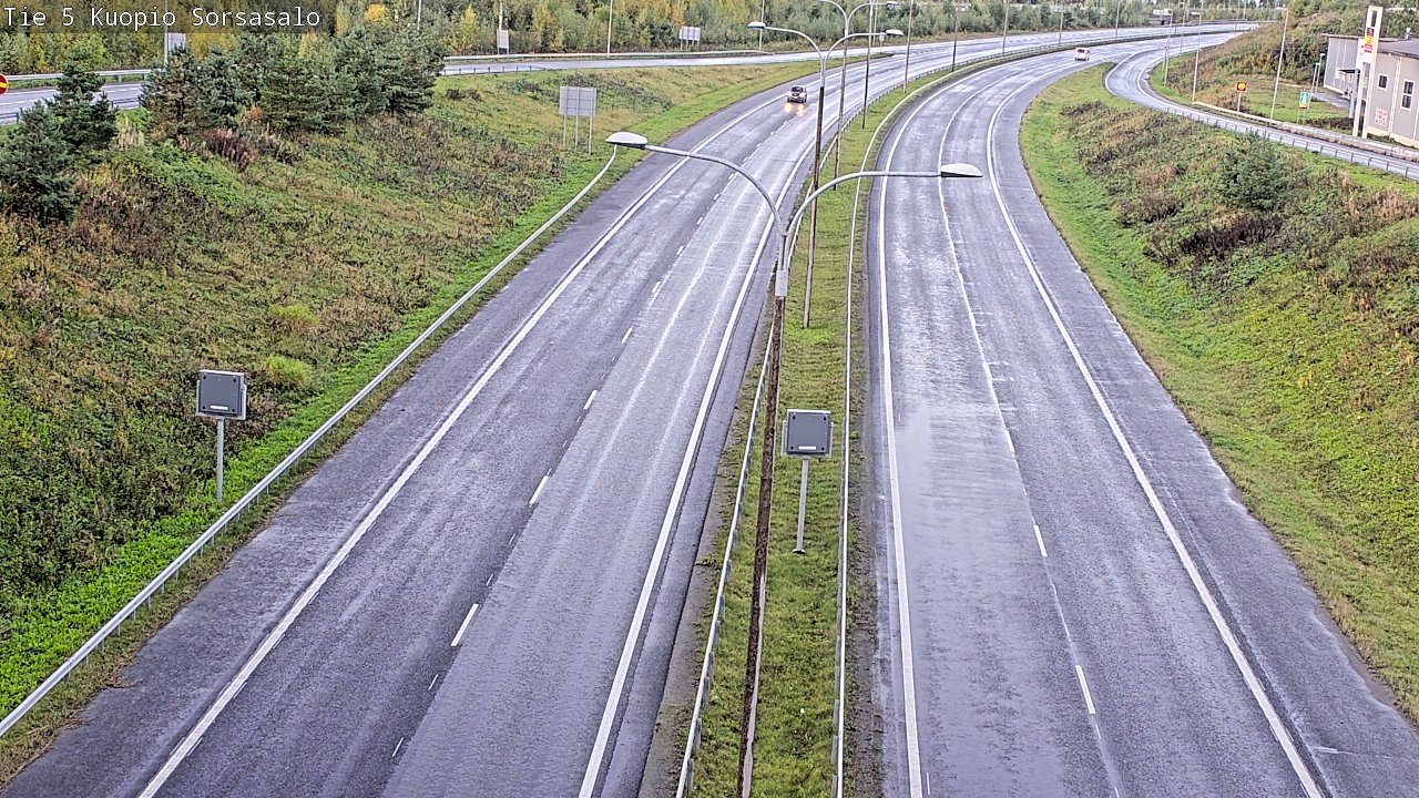 Kelikamerat Kuva Tie 5 Kuopio, Sorsasalo, Kuopio, Pohjois-Savo