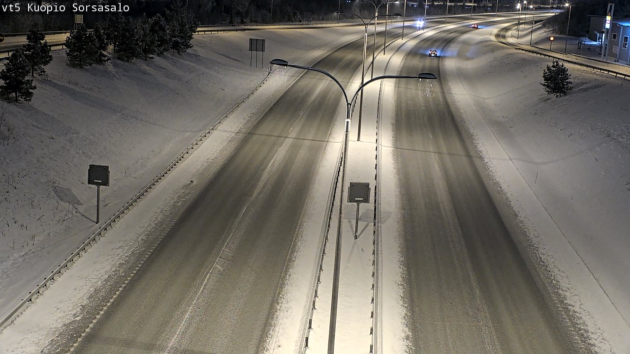 Kelikamerat Kuva Tie 5 Kuopio, Sorsasalo, Kuopio, Pohjois-Savo