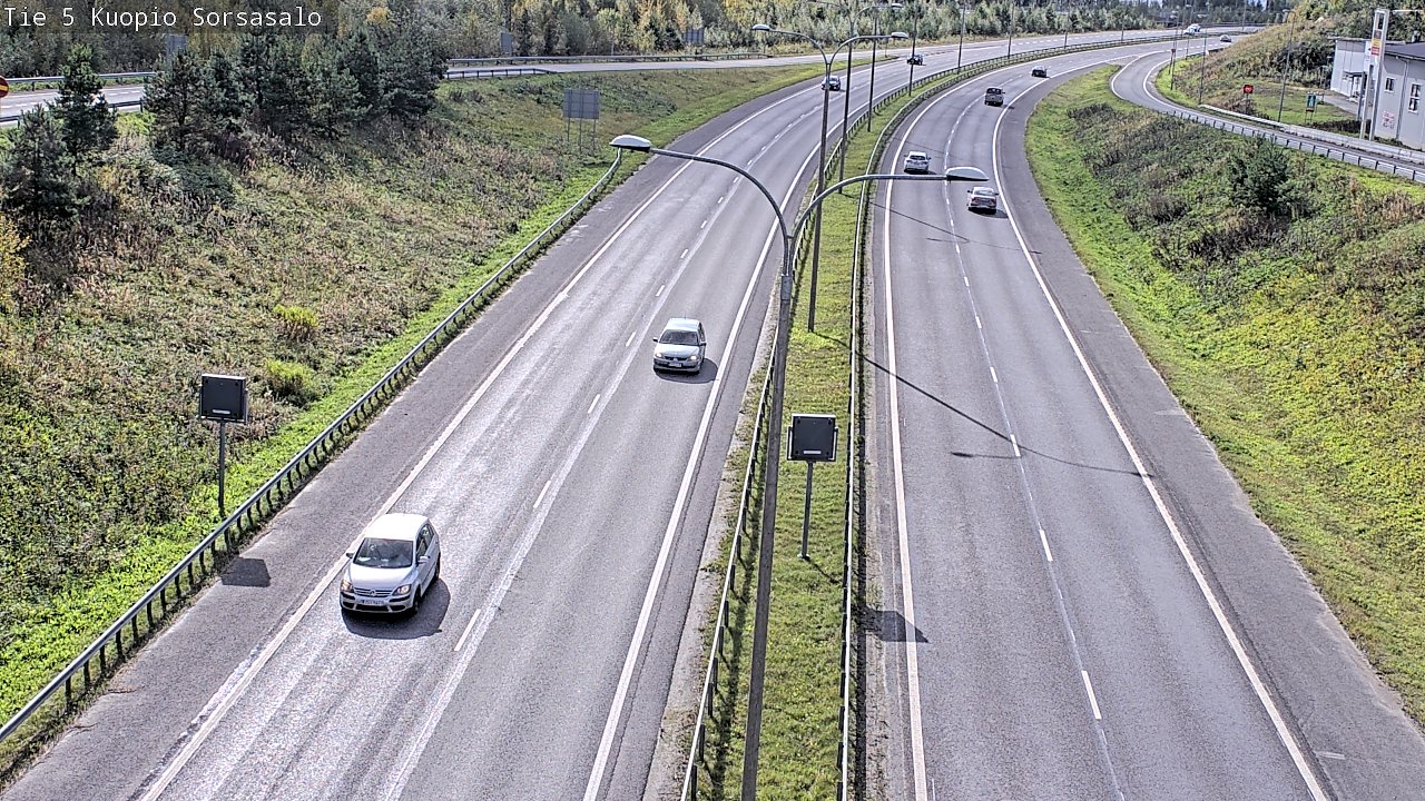 Kelikamerat Kuva Tie 5 Kuopio, Sorsasalo, Kuopio, Pohjois-Savo