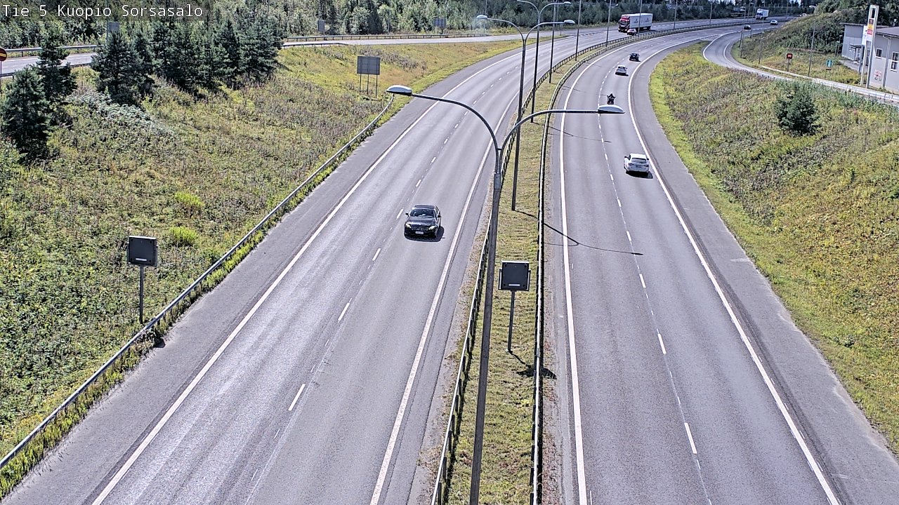 Kelikamerat Kuva Tie 5 Kuopio, Sorsasalo, Kuopio, Pohjois-Savo