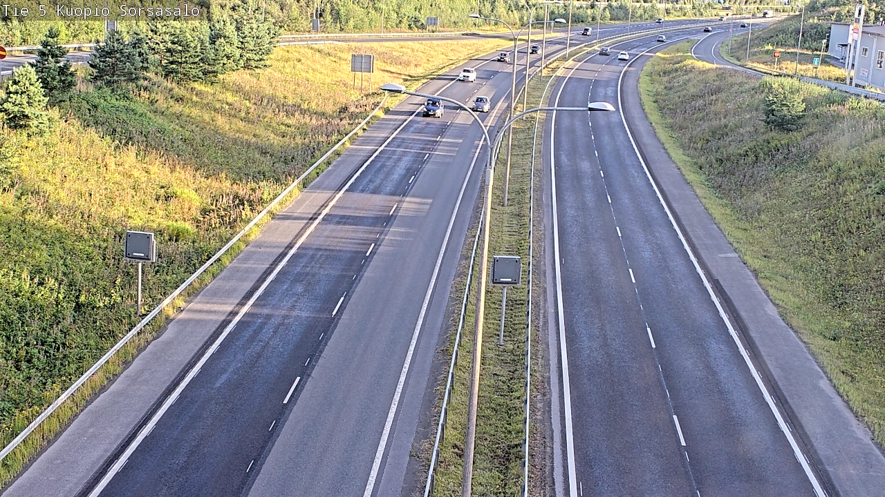 Kelikamerat Kuva Tie 5 Kuopio, Sorsasalo, Kuopio, Pohjois-Savo