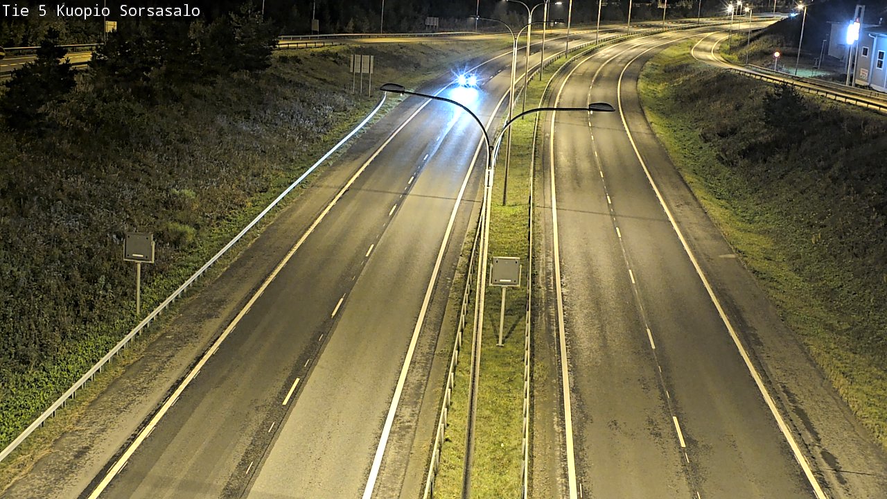 Kelikamerat Kuva Tie 5 Kuopio, Sorsasalo, Kuopio, Pohjois-Savo