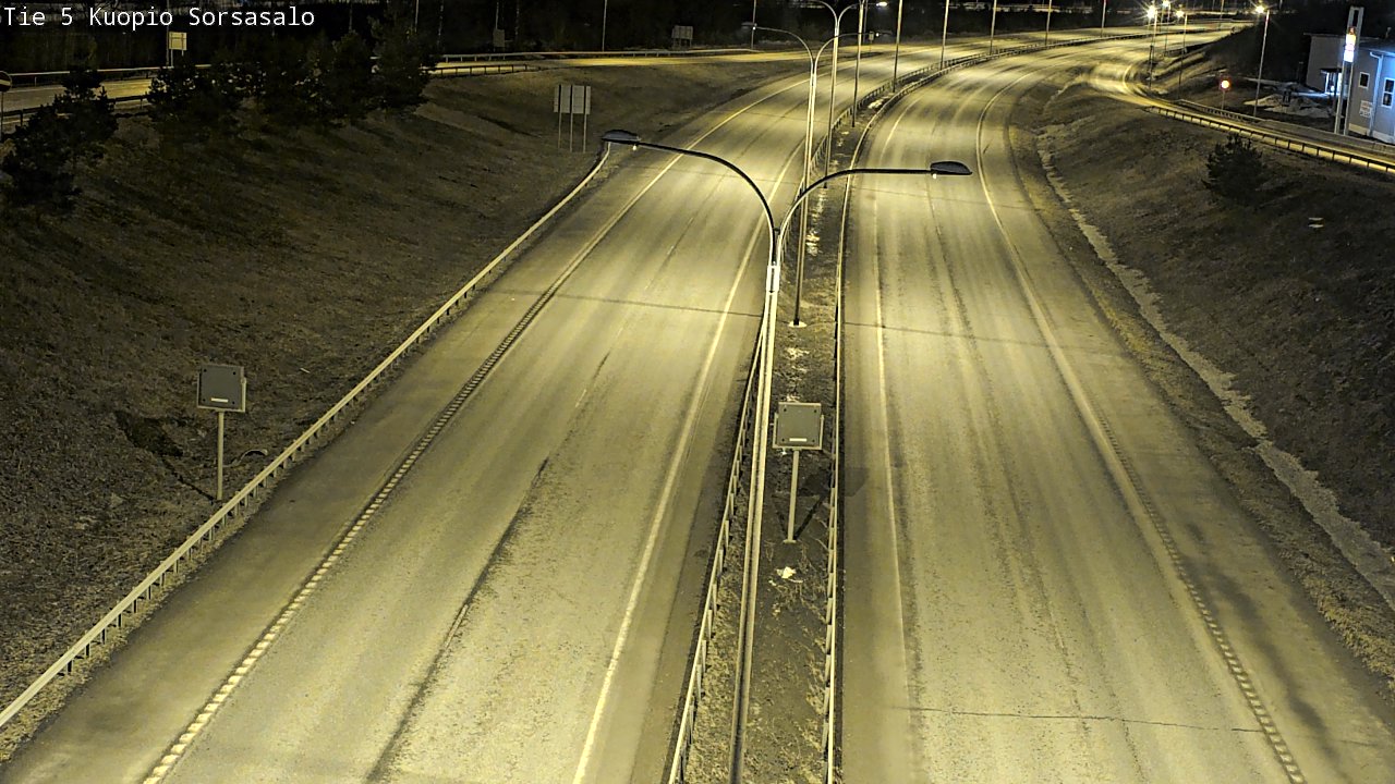 Kelikamerat Kuva Tie 5 Kuopio, Sorsasalo, Kuopio, Pohjois-Savo
