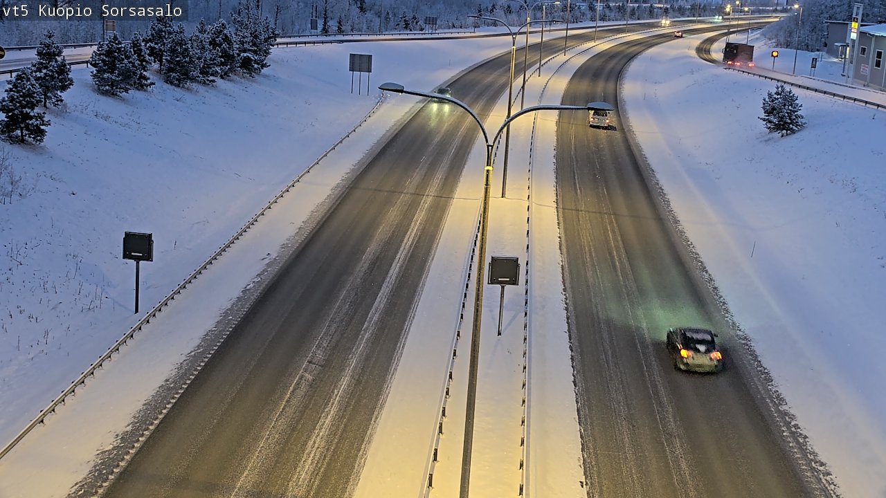 Kelikamerat Kuva Tie 5 Kuopio, Sorsasalo, Kuopio, Pohjois-Savo
