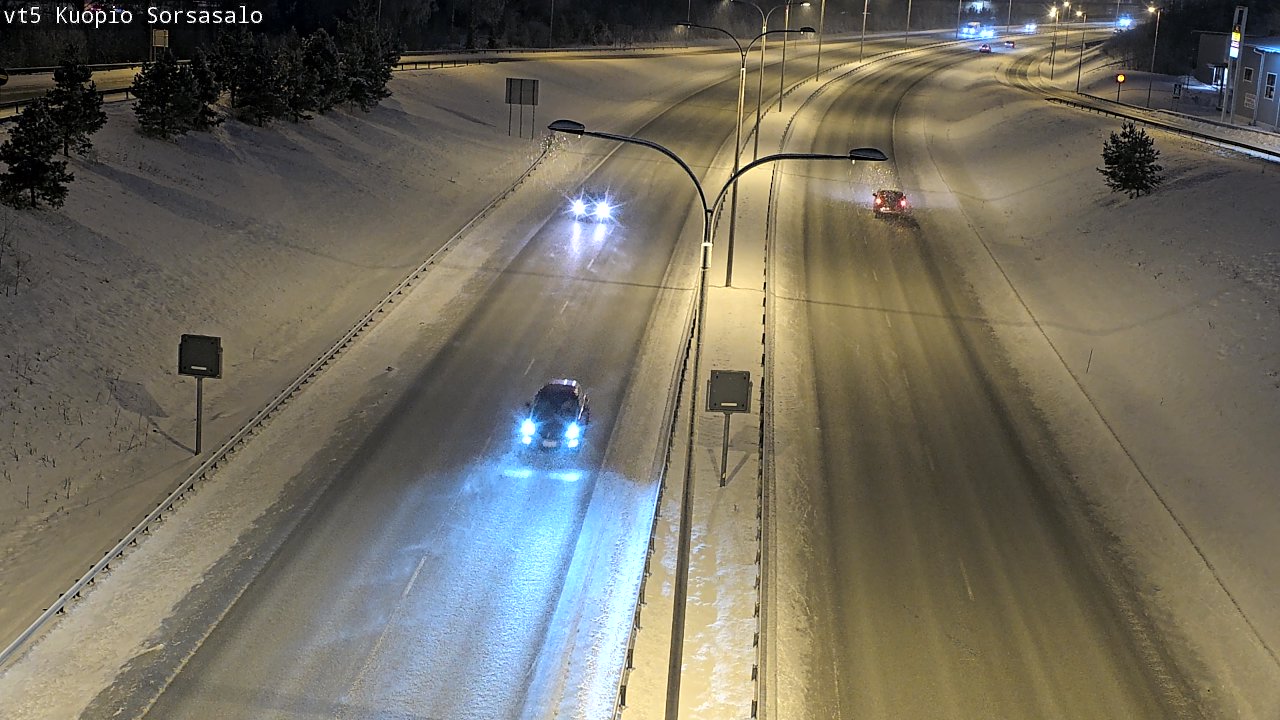 Kelikamerat Kuva Tie 5 Kuopio, Sorsasalo, Kuopio, Pohjois-Savo