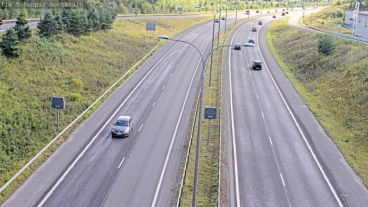 Kelikamerat Kuva Tie 5 Kuopio, Sorsasalo, Kuopio, Pohjois-Savo