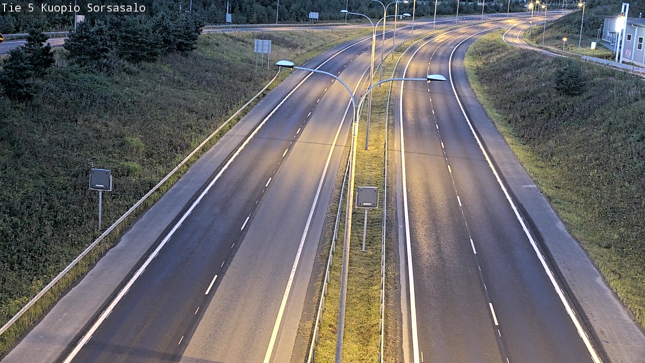 Kelikamerat Kuva Tie 5 Kuopio, Sorsasalo, Kuopio, Pohjois-Savo