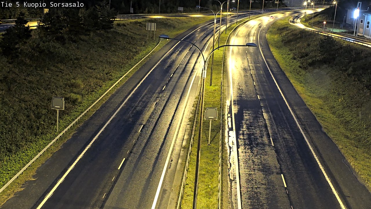 Kelikamerat Kuva Tie 5 Kuopio, Sorsasalo, Kuopio, Pohjois-Savo