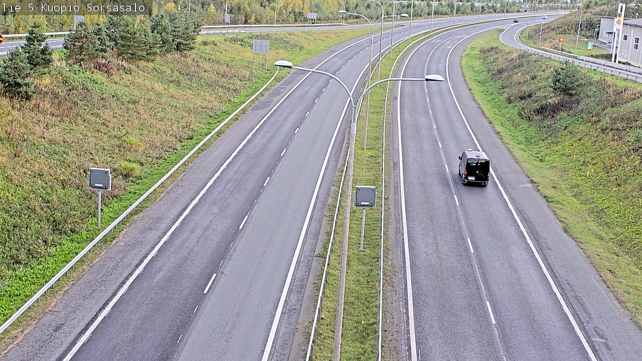 Kelikamerat Kuva Tie 5 Kuopio, Sorsasalo, Kuopio, Pohjois-Savo