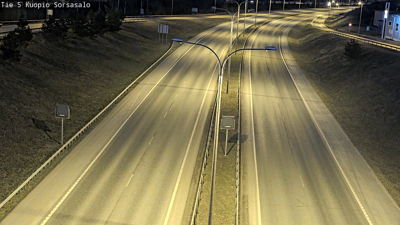 Kelikamerat Kuva Tie 5 Kuopio, Sorsasalo, Kuopio, Pohjois-Savo