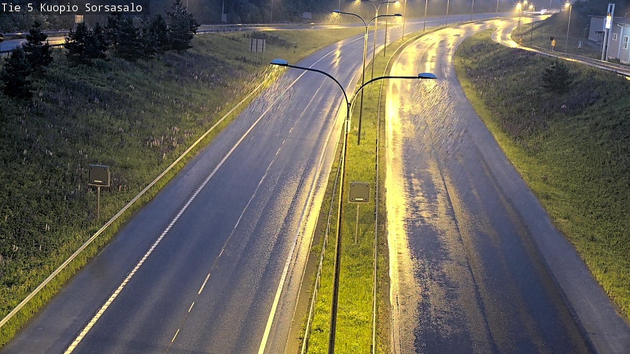 Kelikamerat Kuva Tie 5 Kuopio, Sorsasalo, Kuopio, Pohjois-Savo