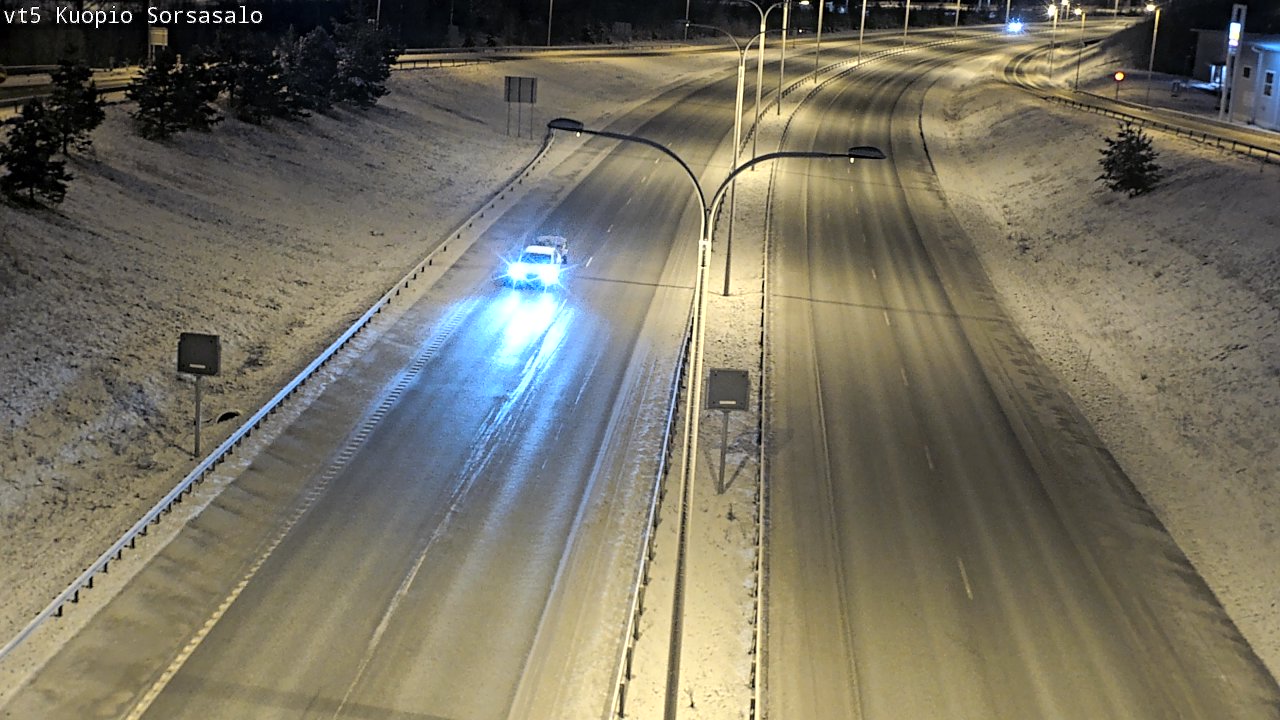 Kelikamerat Kuva Tie 5 Kuopio, Sorsasalo, Kuopio, Pohjois-Savo