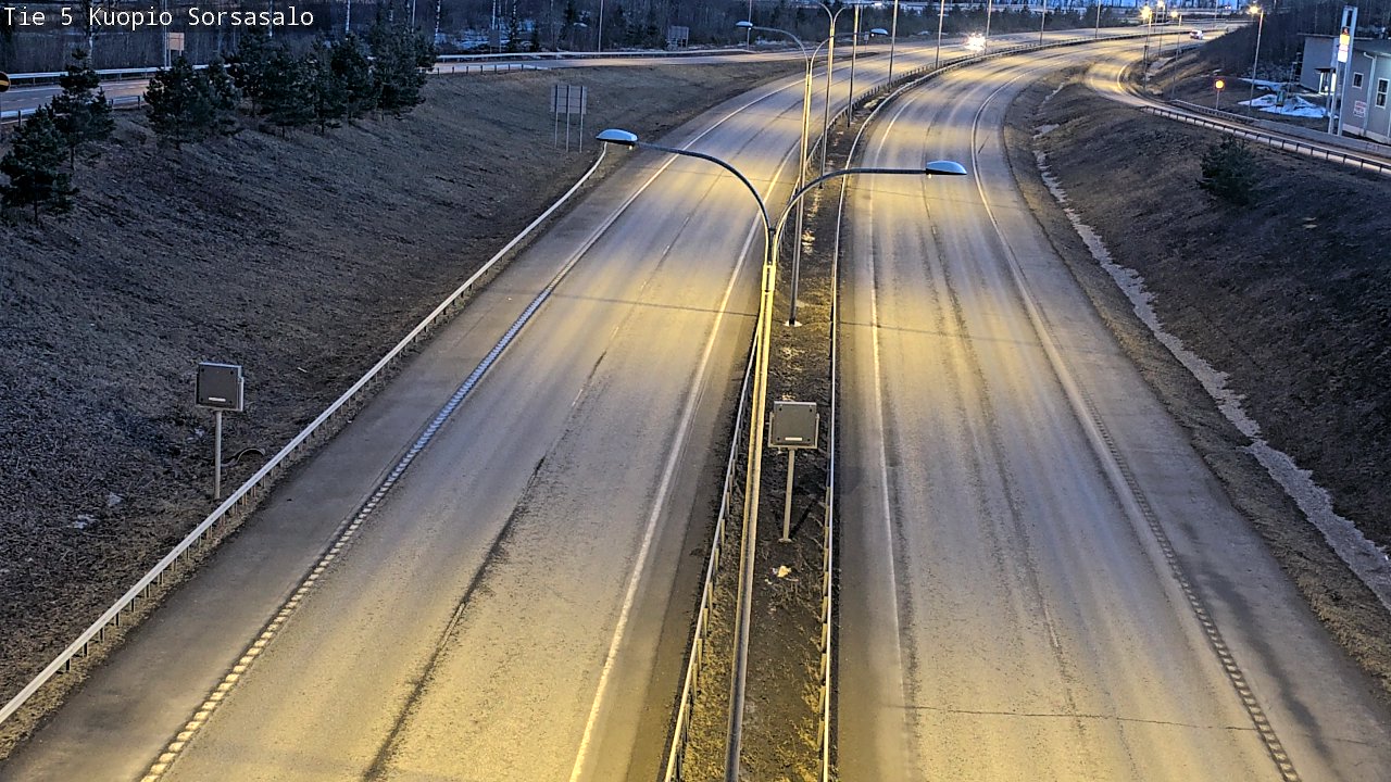 Kelikamerat Kuva Tie 5 Kuopio, Sorsasalo, Kuopio, Pohjois-Savo
