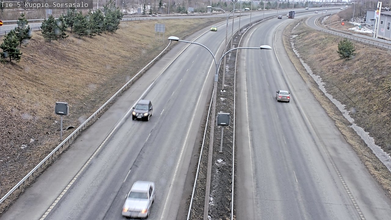 Kelikamerat Kuva Tie 5 Kuopio, Sorsasalo, Kuopio, Pohjois-Savo