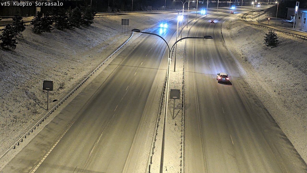 Kelikamerat Kuva Tie 5 Kuopio, Sorsasalo, Kuopio, Pohjois-Savo