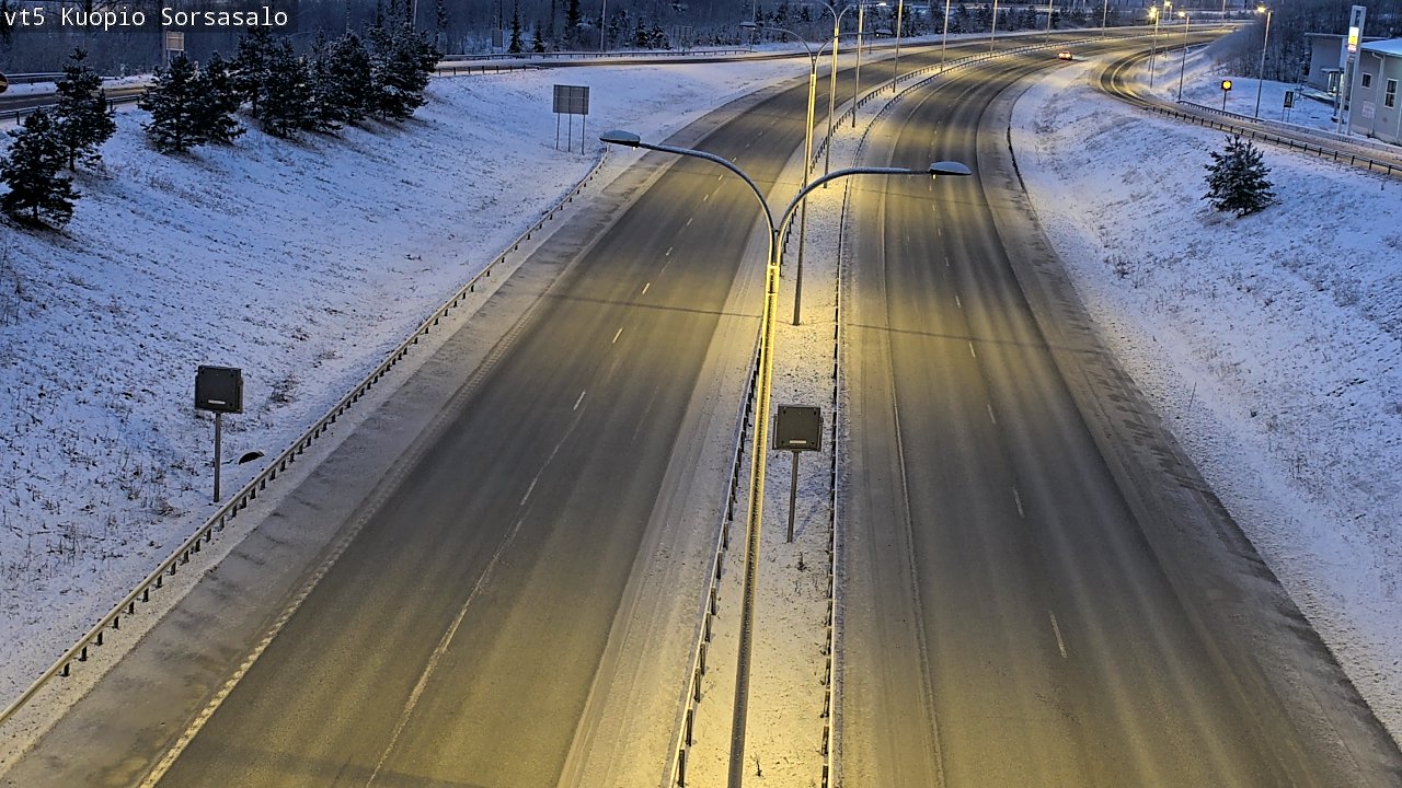 Kelikamerat Kuva Tie 5 Kuopio, Sorsasalo, Kuopio, Pohjois-Savo