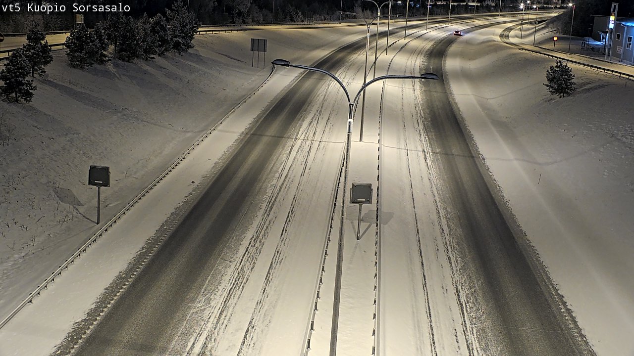 Kelikamerat Kuva Tie 5 Kuopio, Sorsasalo, Kuopio, Pohjois-Savo