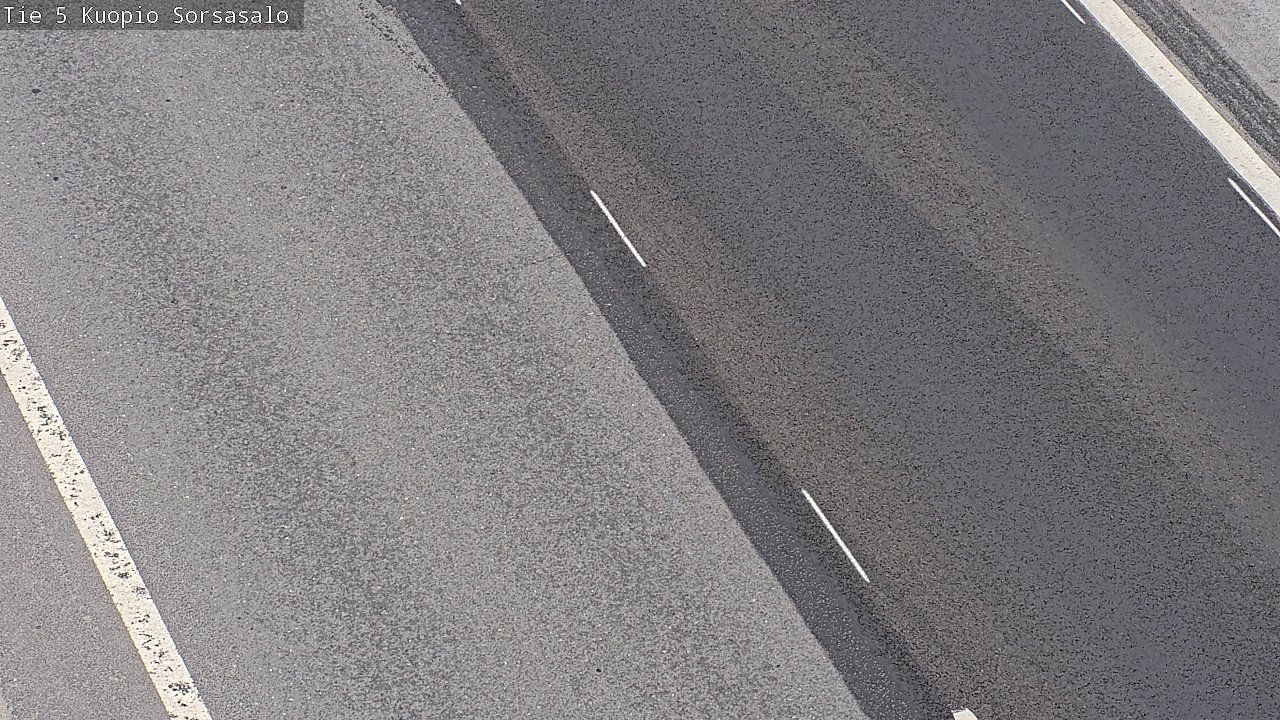 Weather Camera Image Väg 5 Kuopio, Sorsasalo, Kuopio, Pohjois-Savo