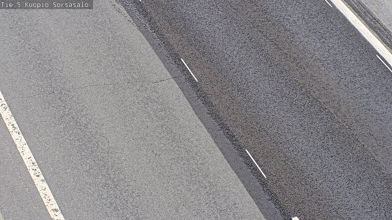 Weather Camera Image Väg 5 Kuopio, Sorsasalo, Kuopio, Pohjois-Savo