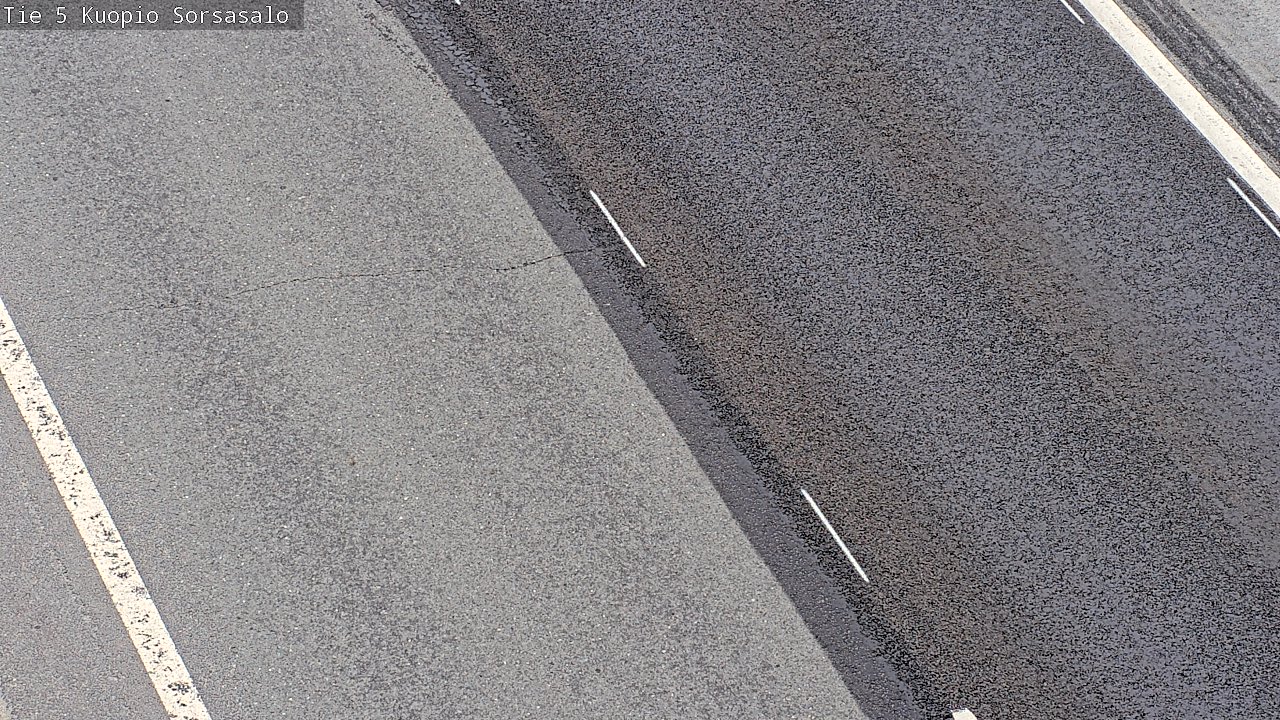 Weather Camera Image Road 5 Kuopio, Sorsasalo, Kuopio, Pohjois-Savo